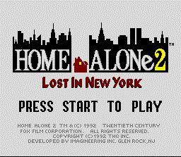   HOME ALONE 2 - LOST IN NEW YORK